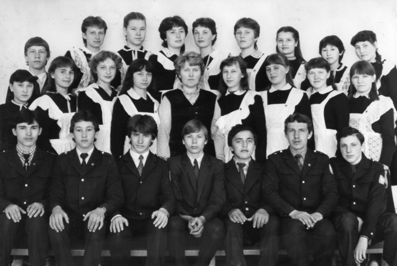 Выпускники Школы Фото 1991